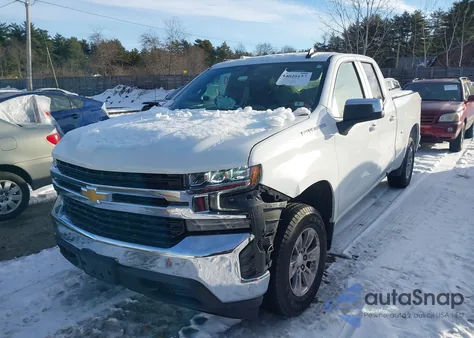 2020 Chevrolet Silverado 1500 4Wd Standard Bed Lt из США, поврежденный, VIN 1GCRYDED5LZ294885